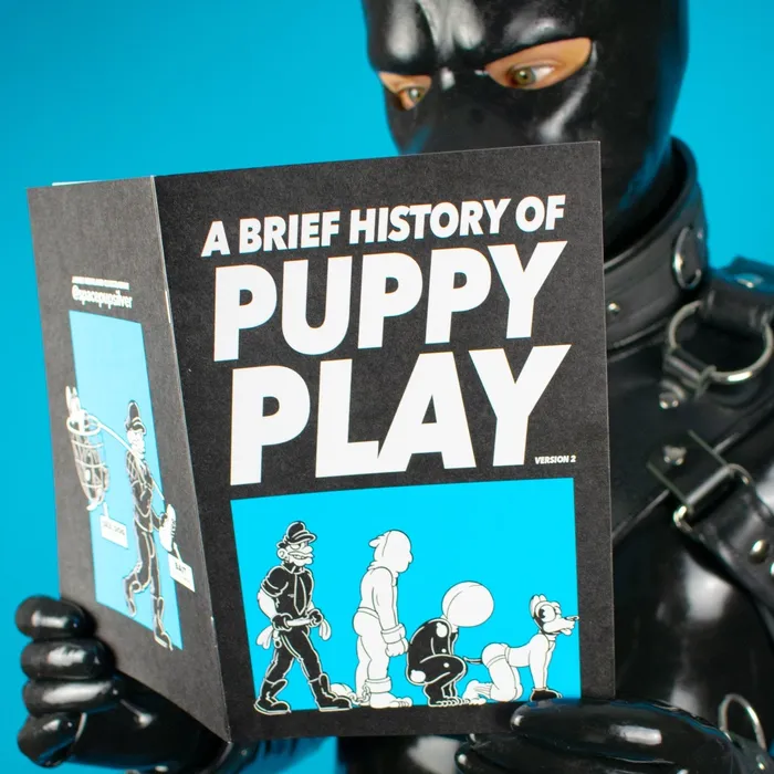 Couples James Newland Illustration A Brief History of Puppy Play A5 Zine