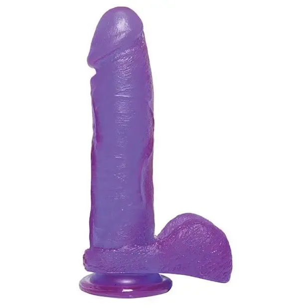 Crystal Jellies 8 Ballsy Cock Doc Johnson Dildos Crystal Jellies 8 Ballsy Cock Doc Johnson Dildos