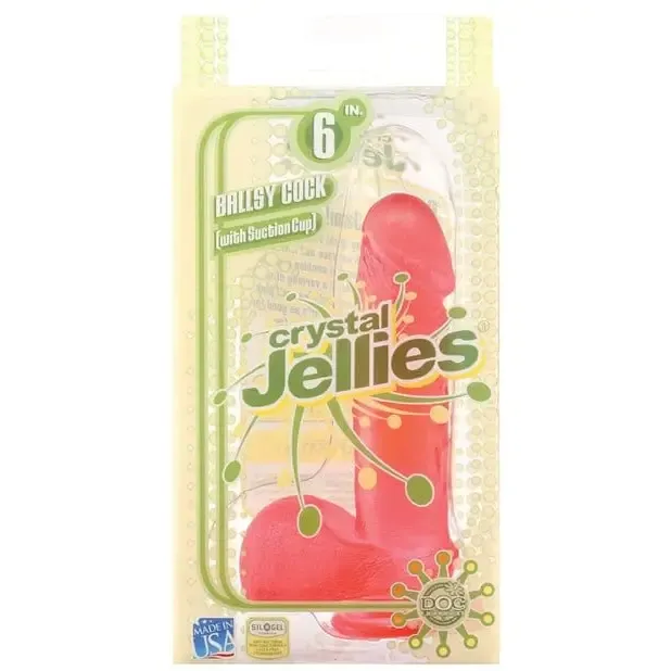 Crystal Jellies 8 Ballsy Cock Doc Johnson Dildos Crystal Jellies 8 Ballsy Cock Doc Johnson Dildos