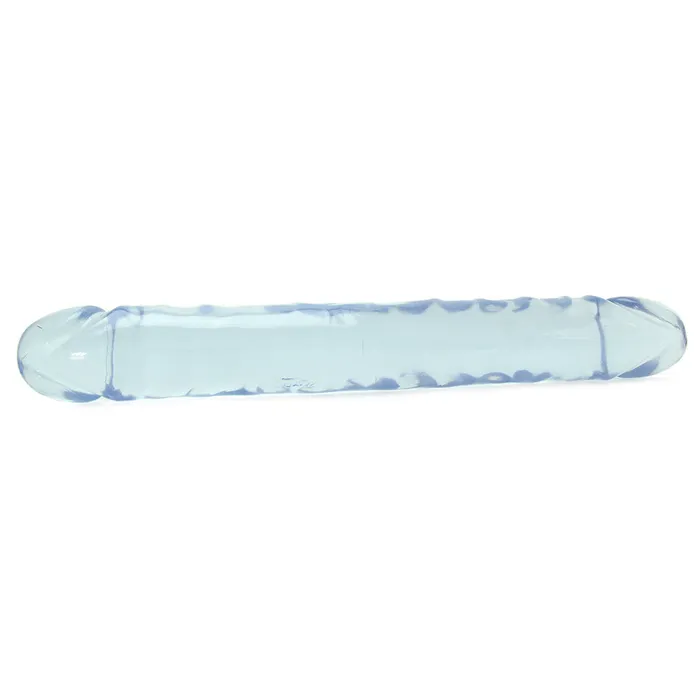 Crystal Jellies Jr Double 12 Inch Dildo in Clear Doc Johnson Dildos Crystal Jellies Jr Double 12 Inch Dildo in Clear Doc Johnson Dildos