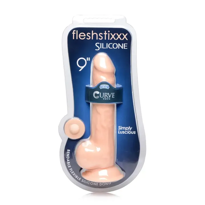 Curve Toys Dildos Silexpan Light Hypoallergenic Silicone Dildo With Balls 9 Inch Curve Toys Dildos Silexpan Light Hypoallergenic Silicone Dildo With Balls 9 Inch