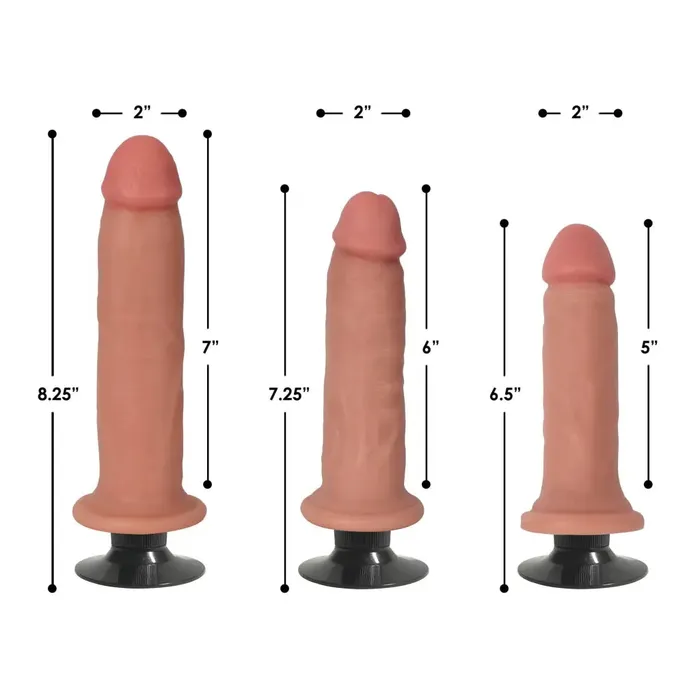 Curve Toys Jock Light Vibrating Dildo Dildos