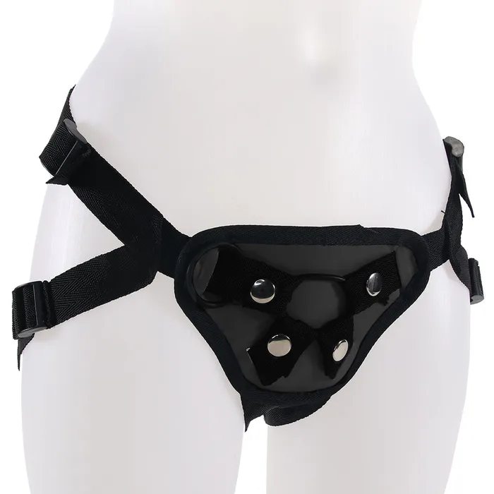 Deeva Female Sex Toys Dr Loves Universal StrapOn Harness in Black