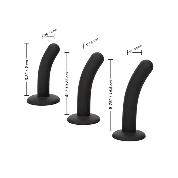 Dildos CalExotics Boundless Silicone Curve Pegging Kit Dildos CalExotics Boundless Silicone Curve Pegging Kit