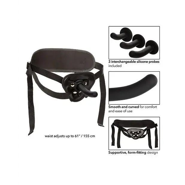 Dildos CalExotics Boundless Silicone Curve Pegging Kit Dildos CalExotics Boundless Silicone Curve Pegging Kit