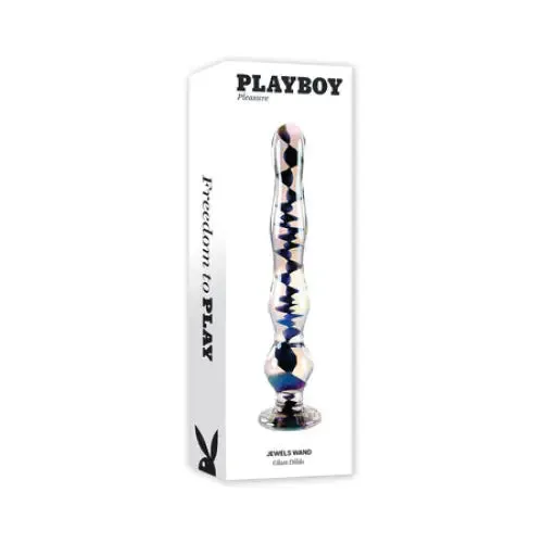 Dildos evolv Playboy Jewels Wand Borosilicate Glass Iridescent