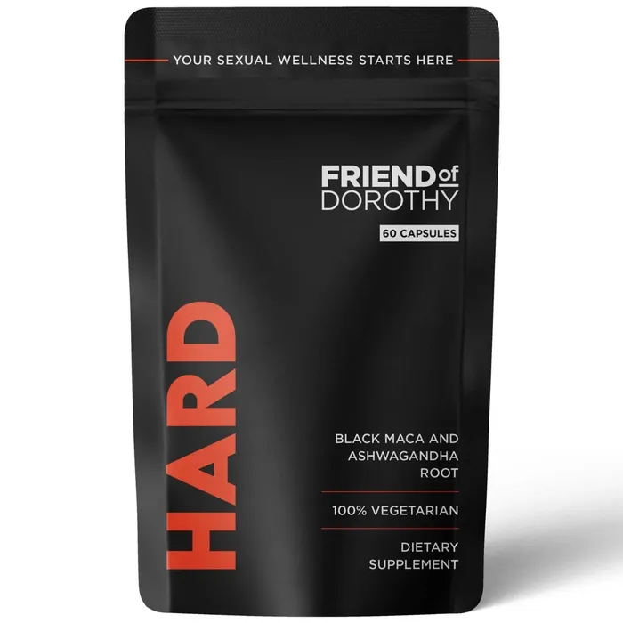 Dildos FRIEND OF DOROTHY HARD Natural Libido Booster 60 capsules Friend of Dorothy