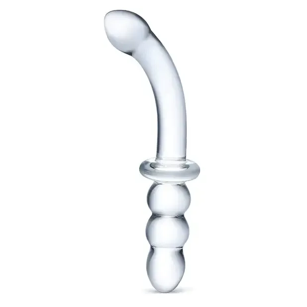 Dildos Glas 8 in Ribbed GSpot Glass Dildo glas Dildos Glas 8 in Ribbed GSpot Glass Dildo glas