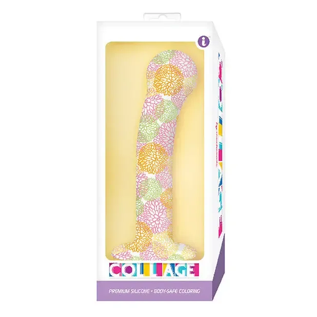 Dildos Icon Brands INC Collage Catch the Bouquet G Spot Silicone Dildo
