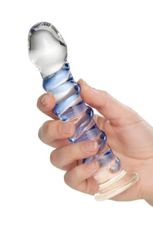 Dildos Pipe Dream Blue Wizard Glass Dildo