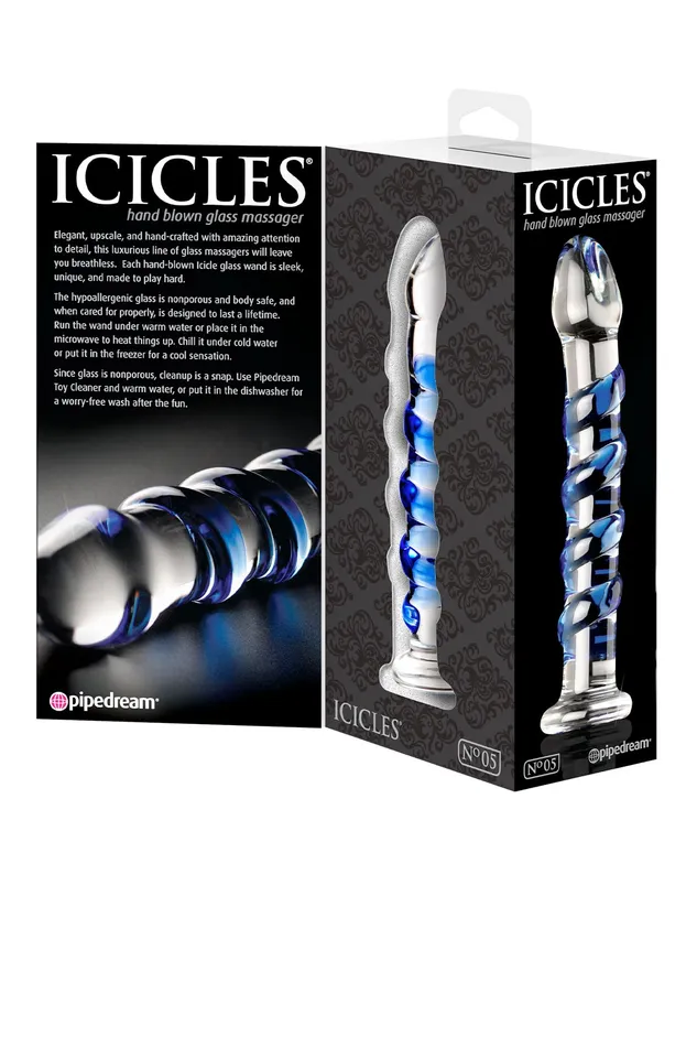 Dildos Pipe Dream Blue Wizard Glass Dildo