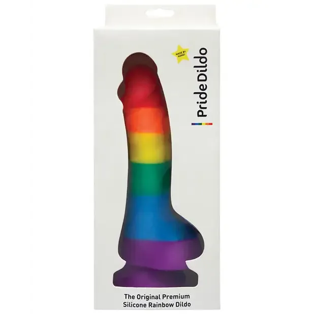 Dildos Very Intelligent Ecommerce INC Pride Dildo Wballs Rainbow