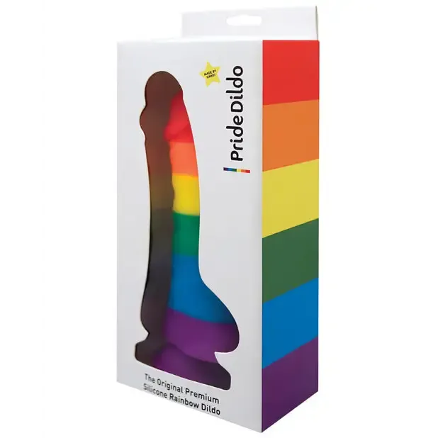 Dildos Very Intelligent Ecommerce INC Pride Dildo Wballs Rainbow Dildos Very Intelligent Ecommerce INC Pride Dildo Wballs Rainbow