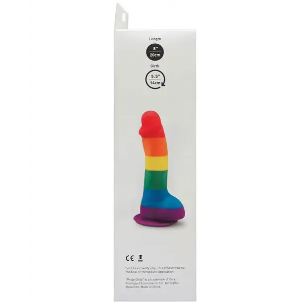 Dildos Very Intelligent Ecommerce INC Pride Dildo Wballs Rainbow Dildos Very Intelligent Ecommerce INC Pride Dildo Wballs Rainbow