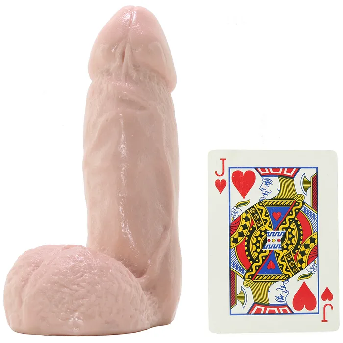 Doc Johnson Dildos The Naturals Thick 7 Inch Cock with Balls