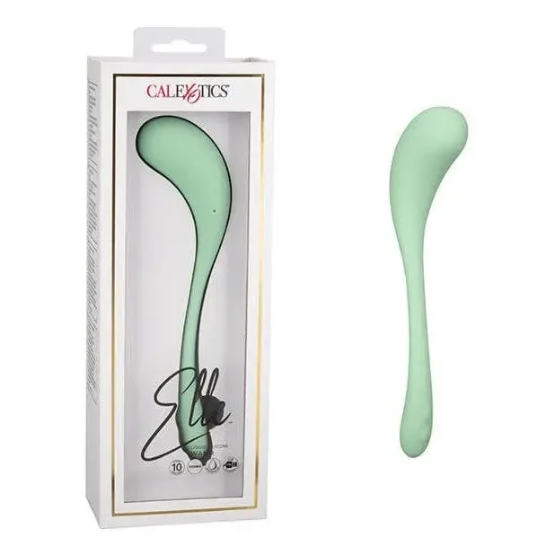 Elle Liquid Silicone Wand Green CalExotics Female Sex Toys