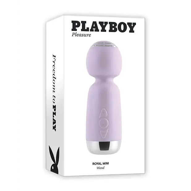 Evolved Novelties INC Female Sex Toys Playboy Pleasure Royal Mini Wand Opal Evolved Novelties INC Female Sex Toys Playboy Pleasure Royal Mini Wand Opal