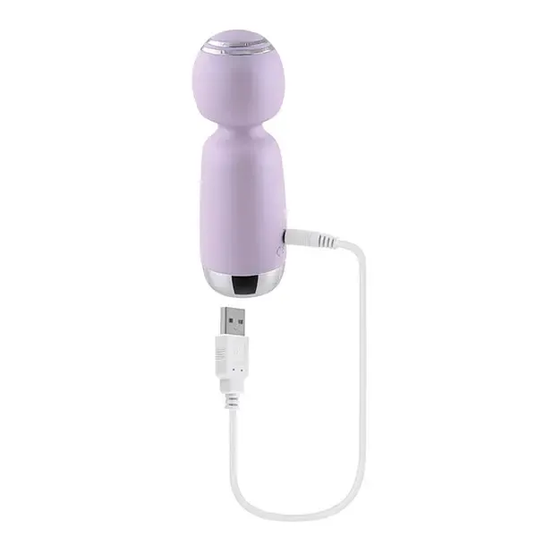 Evolved Novelties INC Female Sex Toys Playboy Pleasure Royal Mini Wand Opal Evolved Novelties INC Female Sex Toys Playboy Pleasure Royal Mini Wand Opal