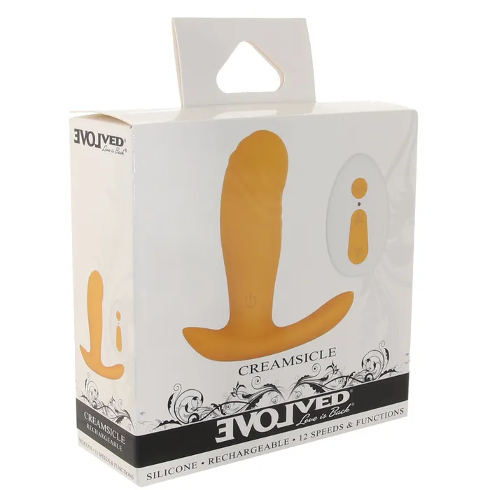 Evolved Novelties Vibrators Creamsicle Wearable Remote Vibe