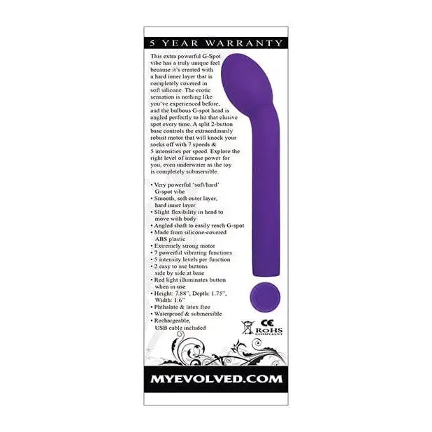 Evolved Sweet Spot Purple Evolved Vibrators