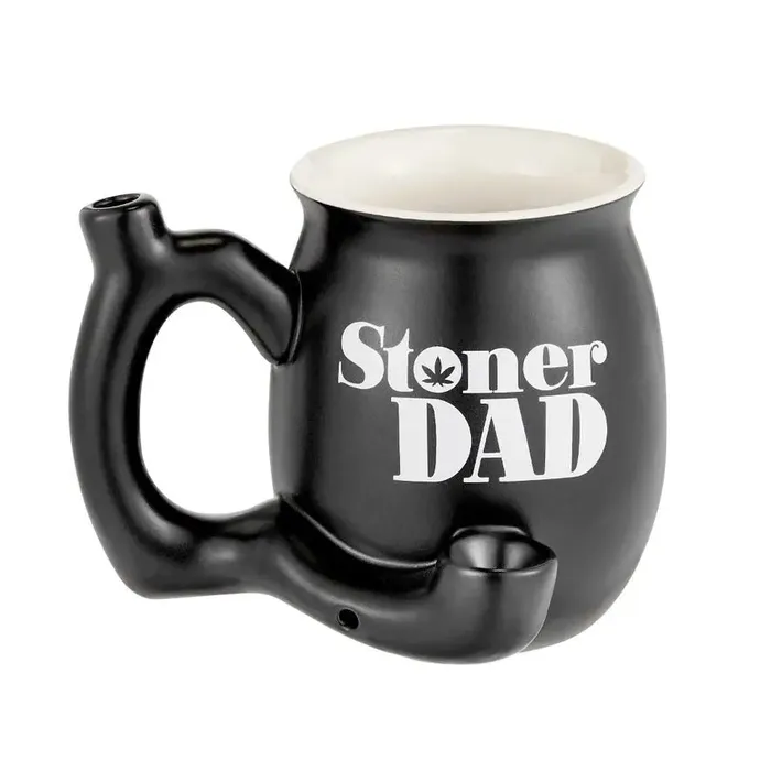 Fashioncraft Anal Matte Black Stoner Dad Mug