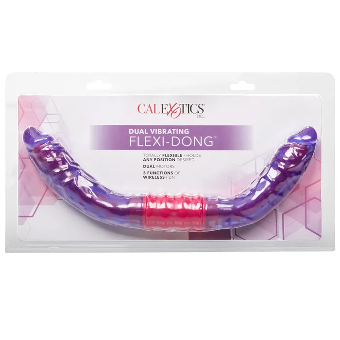 Female Sex Toys CalExotics Dual Vibrating FlexiDildo Female Sex Toys CalExotics Dual Vibrating FlexiDildo