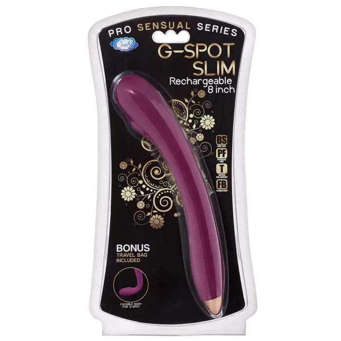 Female Sex Toys Cloud 9 Rechargeable Gspot Slim 8in Single Motor Cloud 9 Novelties Female Sex Toys Cloud 9 Rechargeable Gspot Slim 8in Single Motor Cloud 9 Novelties