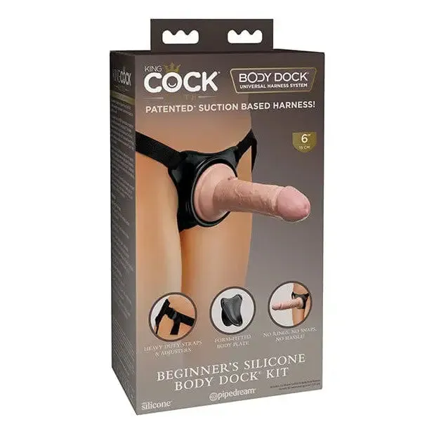 Female Sex Toys King Cock Elite King Cock Elite Beginners Silicone Body Dock Kit Female Sex Toys King Cock Elite King Cock Elite Beginners Silicone Body Dock Kit