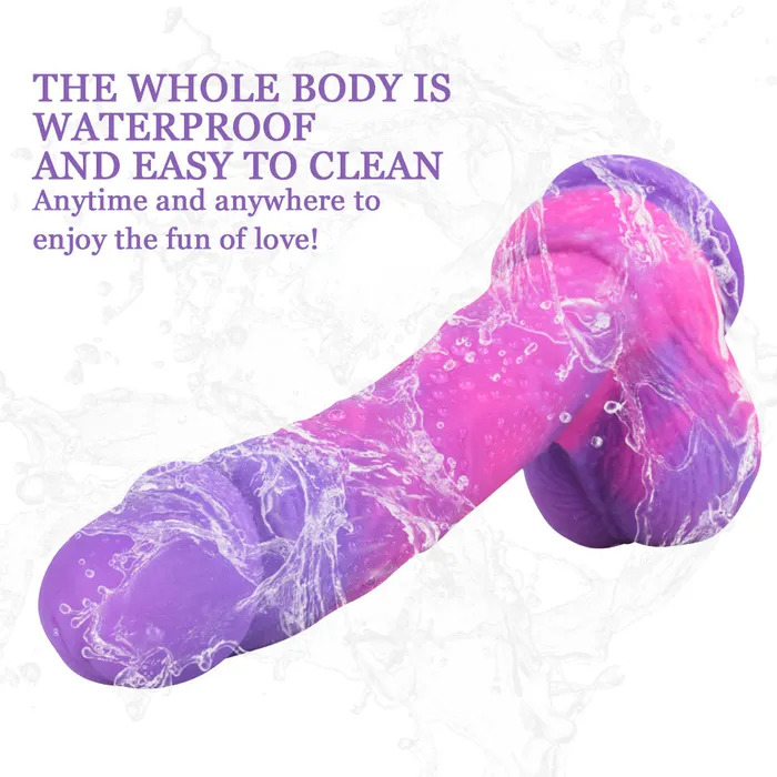 Female Sex Toys Modi F496 Adjustable StrapOn Harness Kit with 81inch Multicolored Liquid Silicone Dildo