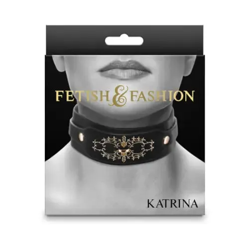 Fetish Fashion Katrina Collar Black New Sensations Novelties Inc Anal Fetish Fashion Katrina Collar Black New Sensations Novelties Inc Anal