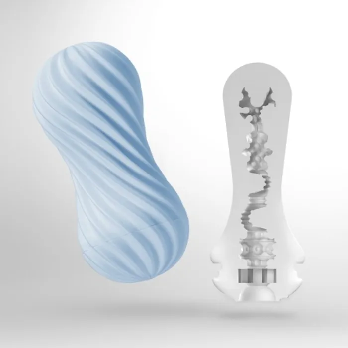 Flex Bubbly Blue TENGA FLEX Vibrators