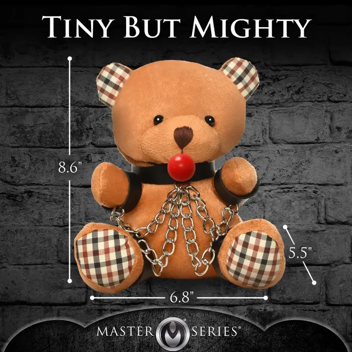 Gagged Bondage Teddy Bear XR Brands Couples