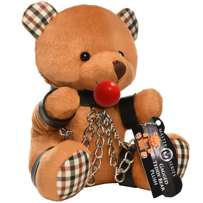 Gagged Bondage Teddy Bear XR Brands Couples