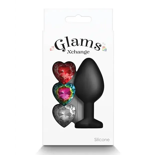 Glams Xchange Heart Anal Plug Medium NS Novelties Male Sex Toys Glams Xchange Heart Anal Plug Medium NS Novelties Male Sex Toys