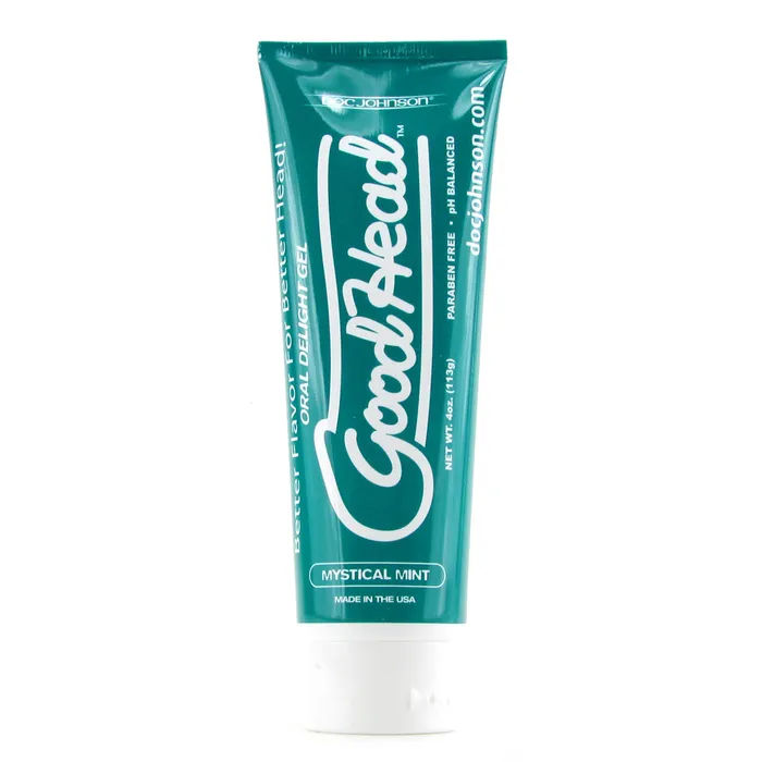 GoodHead Oral Delight Gel 4oz113g in Mystical Mint Doc Johnson Enhancers