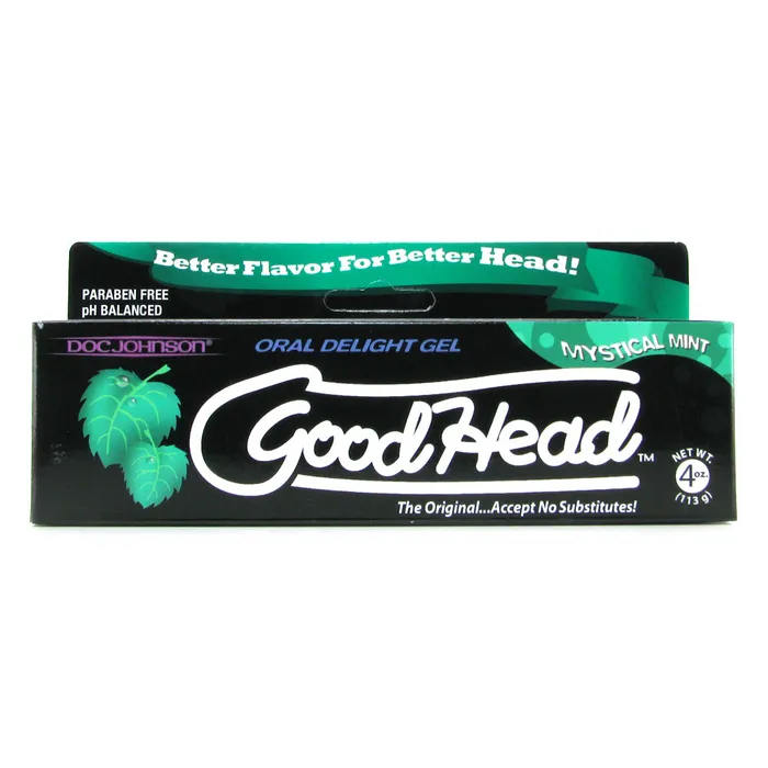 GoodHead Oral Delight Gel 4oz113g in Mystical Mint Doc Johnson Enhancers