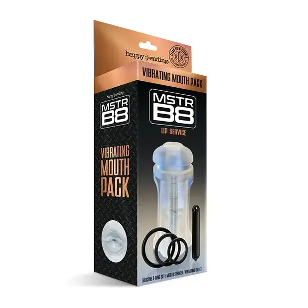 Happy Ending Mstr B8 Vibrating Oral Pack Lip Service Global Novelties LLC Male Sex Toys Happy Ending Mstr B8 Vibrating Oral Pack Lip Service Global Novelties LLC Male Sex Toys