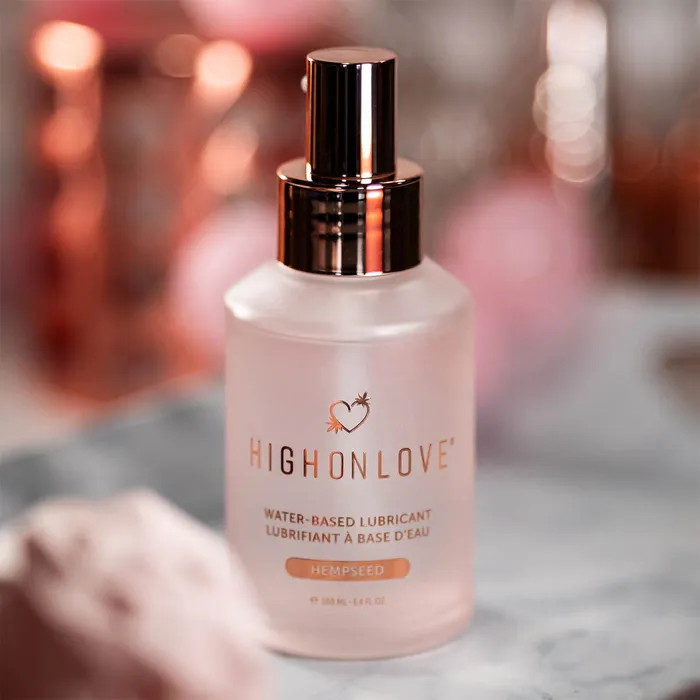 High On Love High on Love Water Based Lubricant Hempseed 100mL Sexual Health Wellbeing