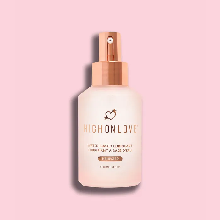 High On Love High on Love Water Based Lubricant Hempseed 100mL Sexual Health Wellbeing