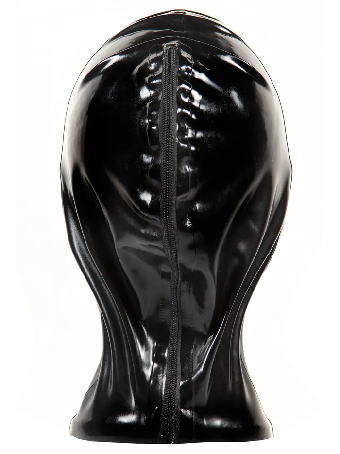HonourSkintwocom Dildos Black Rubber Hood with Eyes Nose and Mouth Holes HonourSkintwocom Dildos Black Rubber Hood with Eyes Nose and Mouth Holes