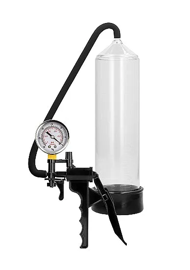 HonourSkintwocom Elite Beginner Pump With PSI Gauge Transparent Male Sex Toys HonourSkintwocom Elite Beginner Pump With PSI Gauge Transparent Male Sex Toys