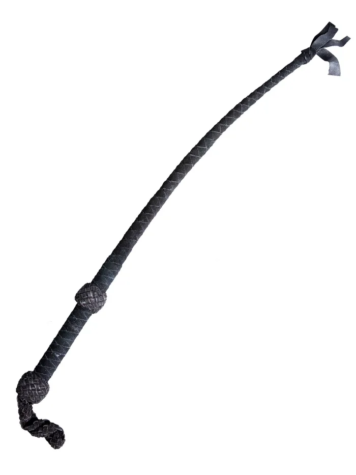 HonourSkintwocom Male Sex Toys Suede Wrapped Flogger With Tassel End