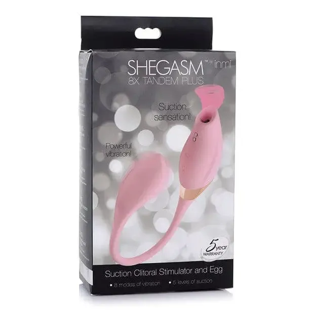 inmi Female Sex Toys Inmi Shegasm 8x Tandem Plus Silicone Suction Clit Stimulator Egg inmi Female Sex Toys Inmi Shegasm 8x Tandem Plus Silicone Suction Clit Stimulator Egg