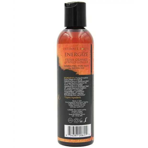 Intimate Earth Intimate Earth Energize Massage Oil 120 ml4 oz Couples Intimate Earth Intimate Earth Energize Massage Oil 120 ml4 oz Couples