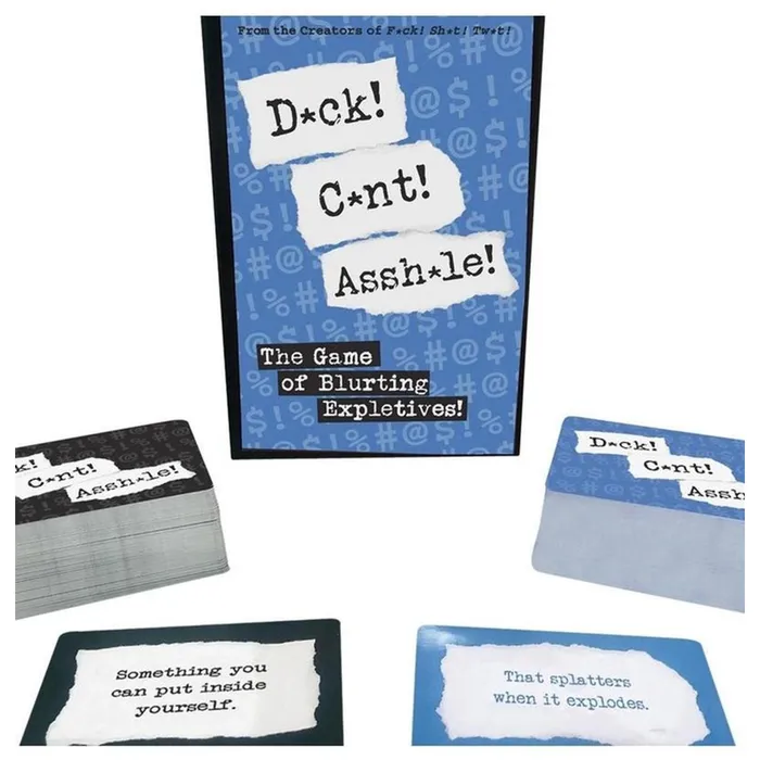 Kheper Games Dck Cnt Asshle The Game of Blurting Expletives Kheper Games Games