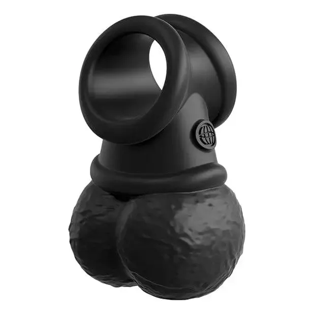 King Cock Elite Dildos King Cock Elite The Crown Jewels Vibrating Swinging Balls Black