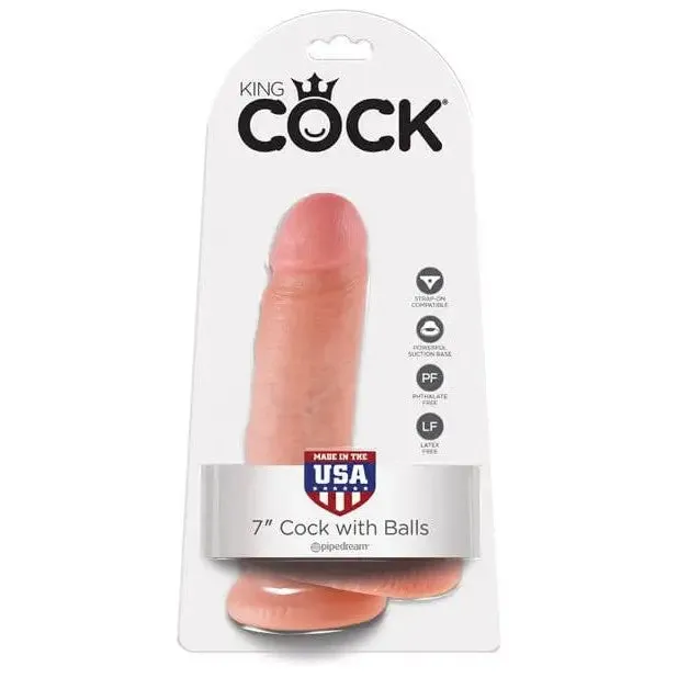 King Cock King Cock 7 Cock with Balls Dildos King Cock King Cock 7 Cock with Balls Dildos