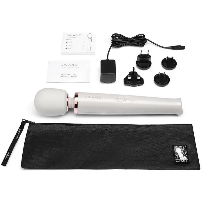 Le Wand Female Sex Toys Le Wand Rechargeable Massager Pearl White