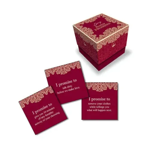 Little Genie Vibrators Sexy Boudoir Promises Cards