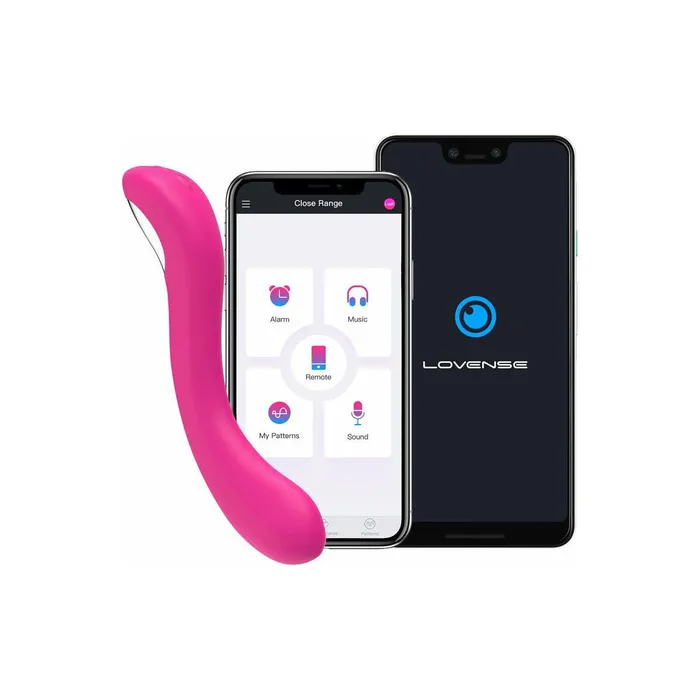 Lovense Lovense Osci 2 Bluetooth GSpot Oscillation Wand Pink Vibrators